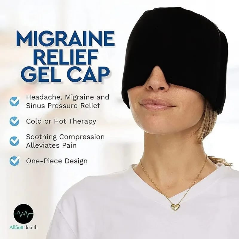 *GORRO DE GEL PARA EL DOLOR DE CABEZA ( MIGRAÑA )