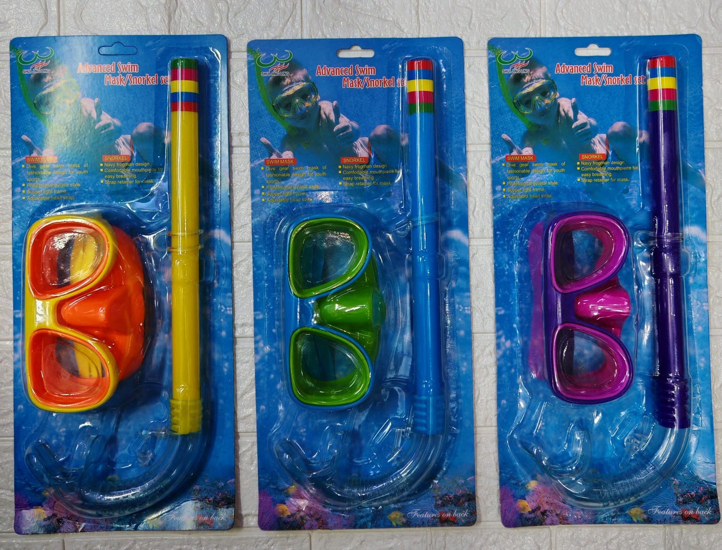 SET DE BUCEO MÁSCARA Y SNORKEL PARA NIÑOS PREMIUM*🏊♀️ 🤿🥽