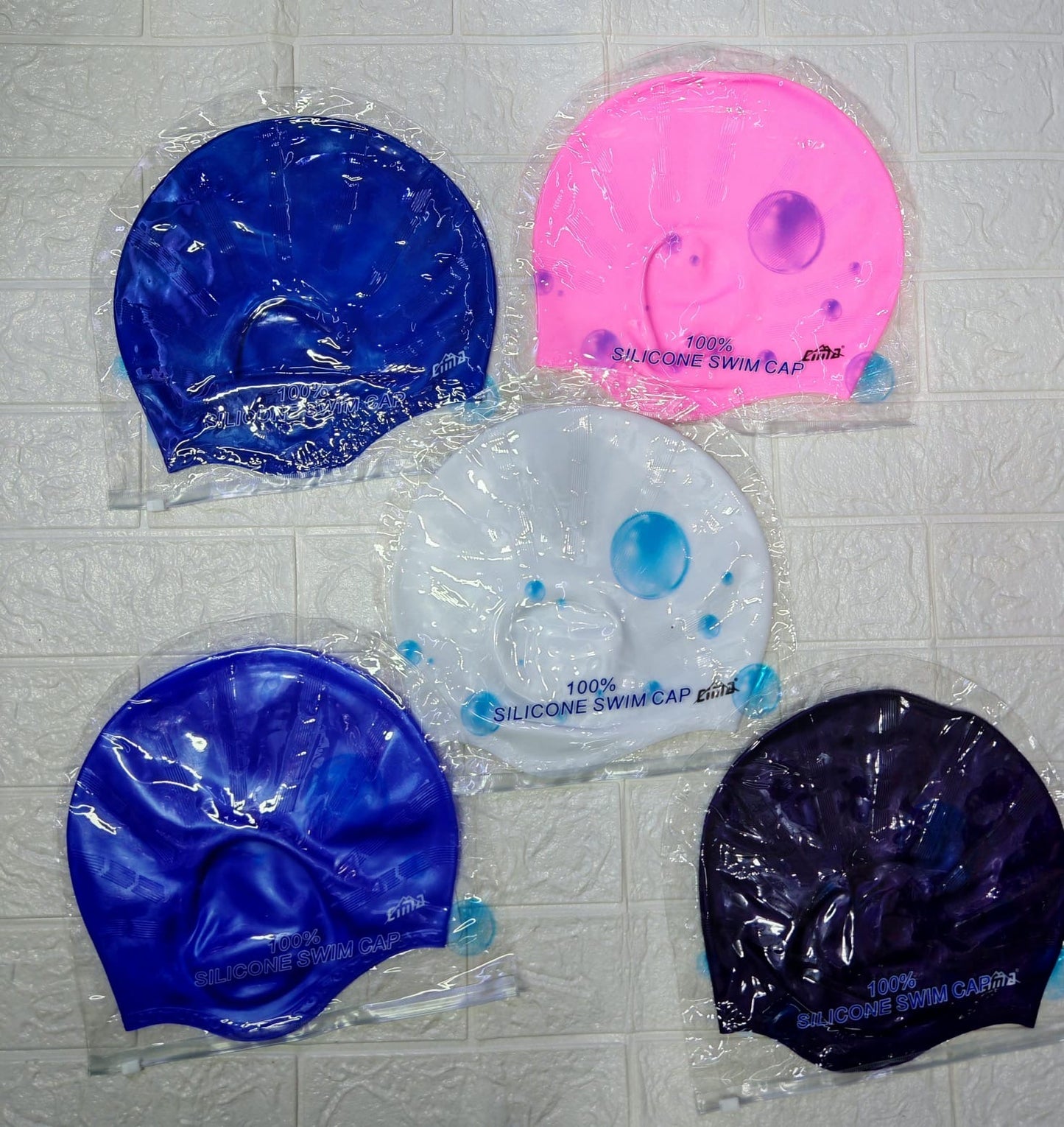 GORRO DE NATACIÓN ELÁSTICO CON OREJERAS*🏊♀️🏊♂️