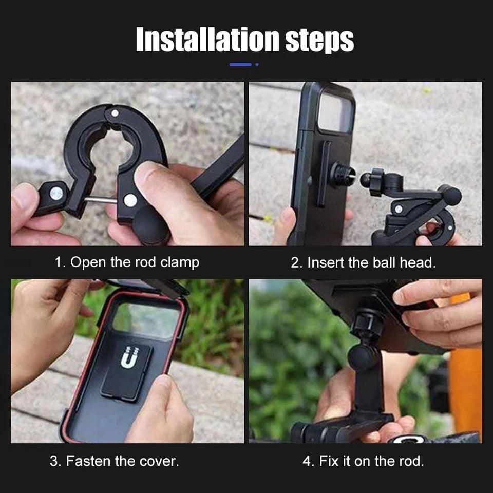 Soporte universal de teléfono para bicicleta , moto 🏍️