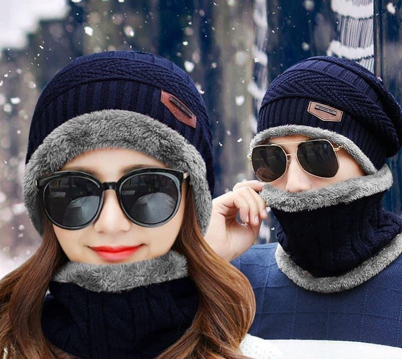 Gorro con cuellera 🥶