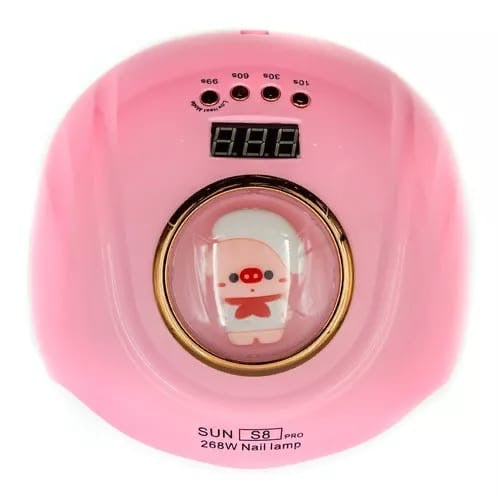 LAMPARA 2 EN 1 PROFESIONAL UÑAS SECADORA UV SUN S8 PRO LEDS 268W