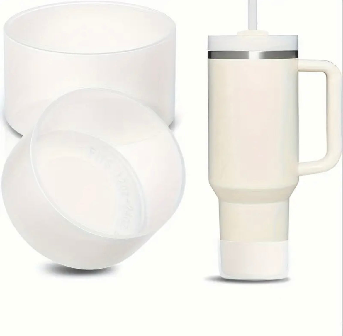 Protector base Stanley blanco transparente