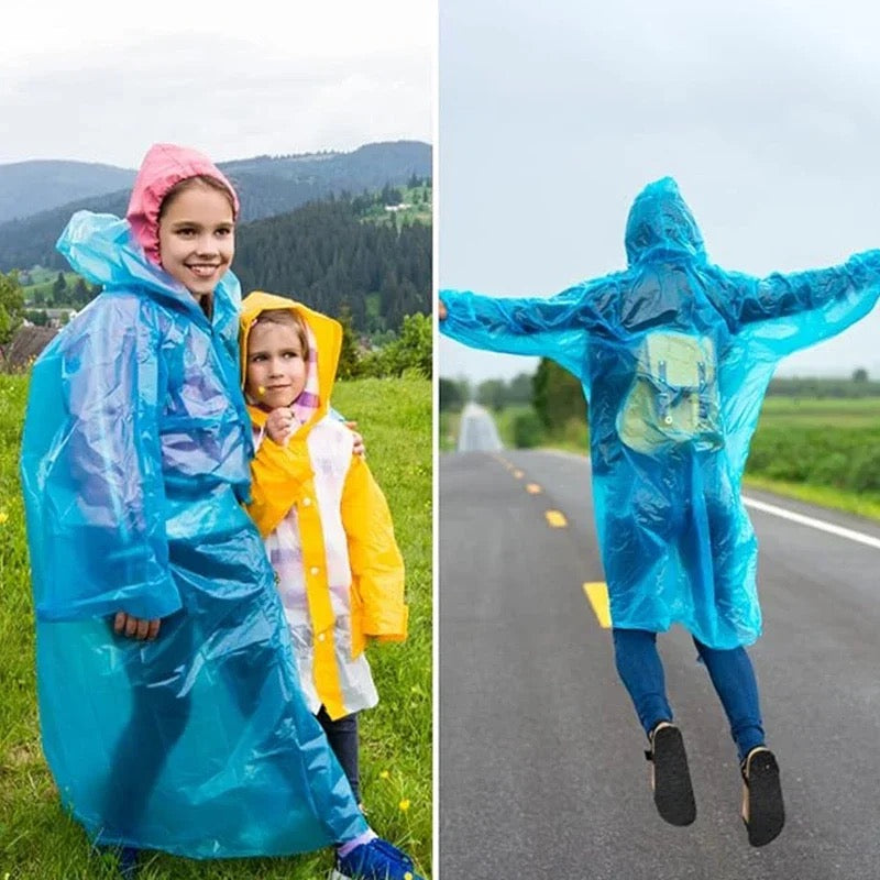 Poncho de lluvia ☔️ portátil incluye esfera