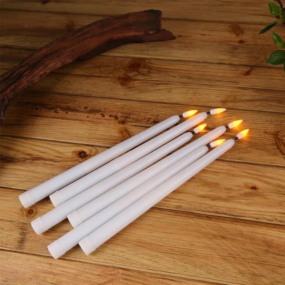 Juego de 6 velas a control remoto