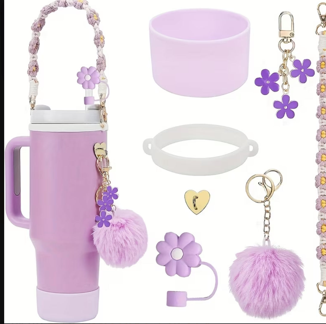 Set accesorios // Púrpura // 7 pc