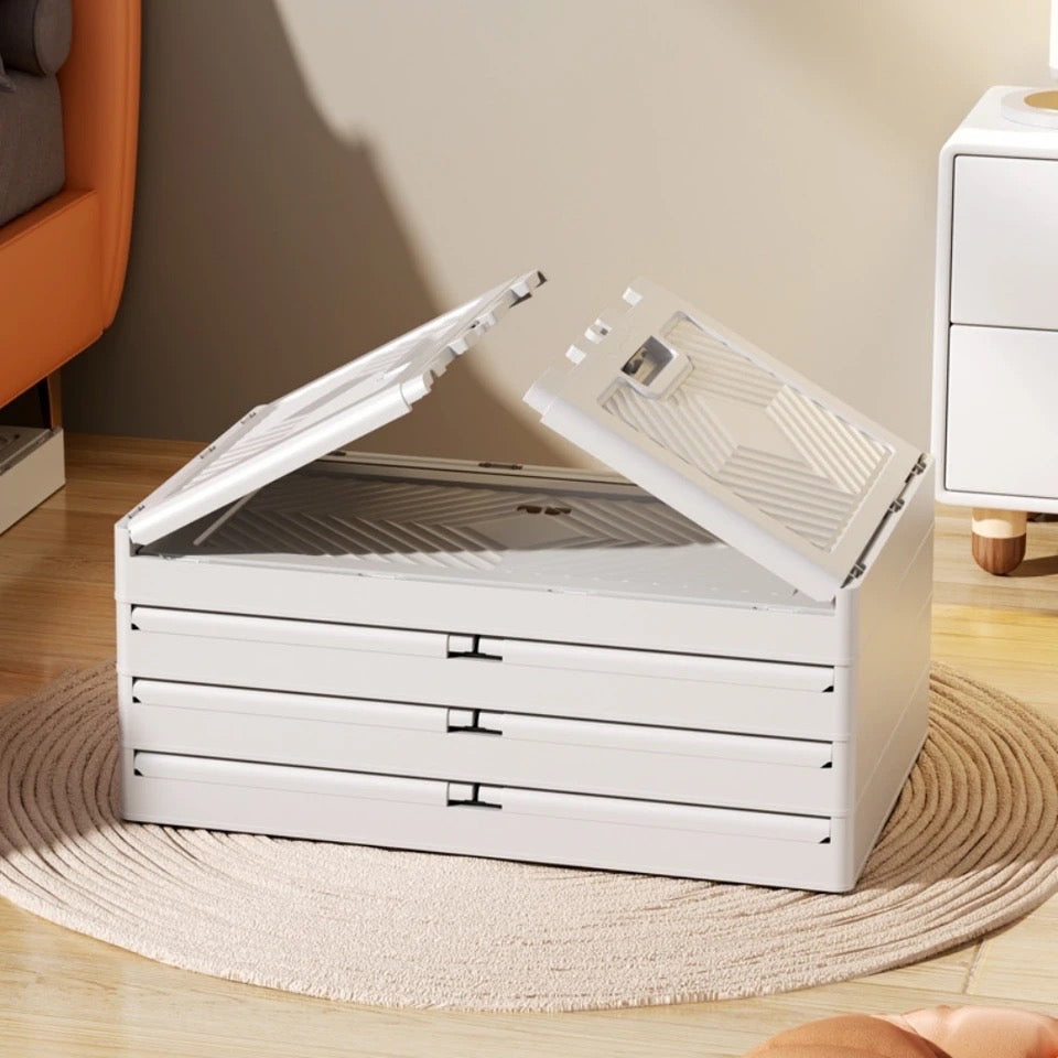 Estante plegable de 4 niveles Afrodita