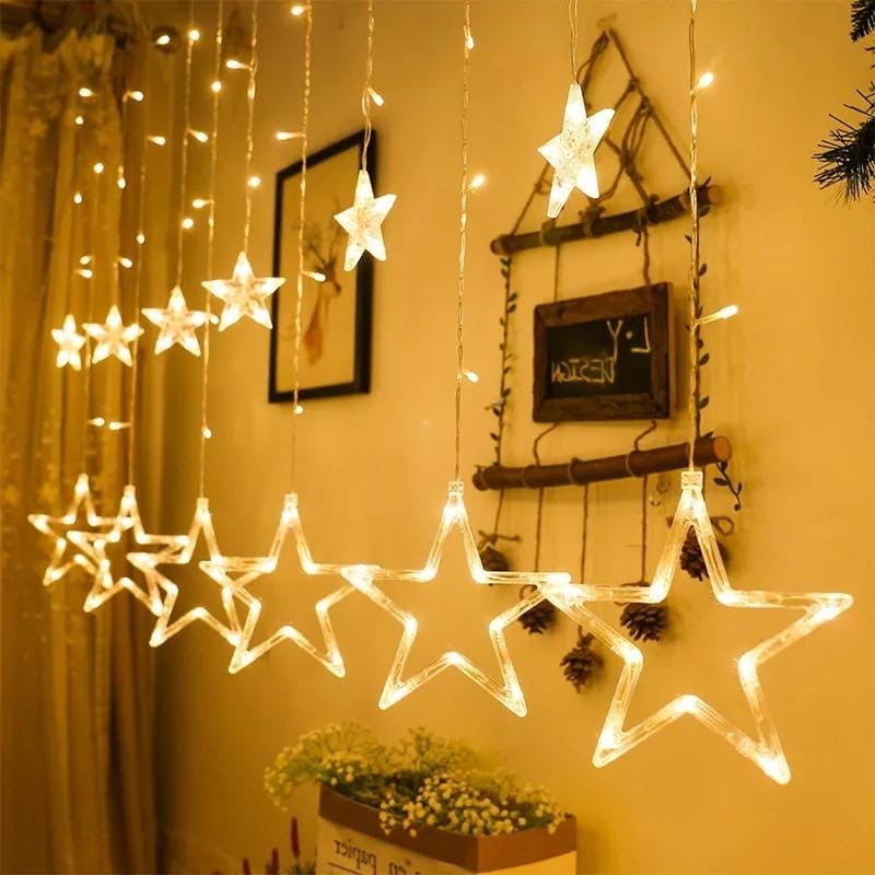 Cortina o tira de luces estrella 🌟