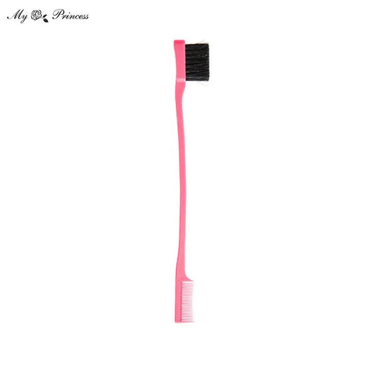 Mini cepillo de cabello bordes