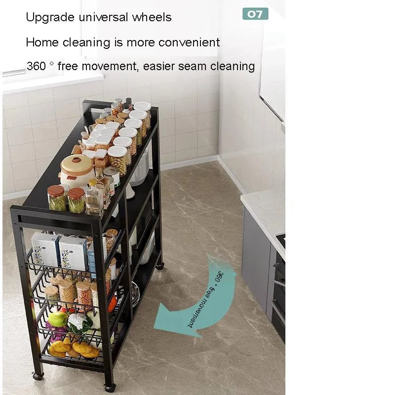 CARRITO ESTANTE ORGANIZADOR MULTIUSOS VANIA 120cm