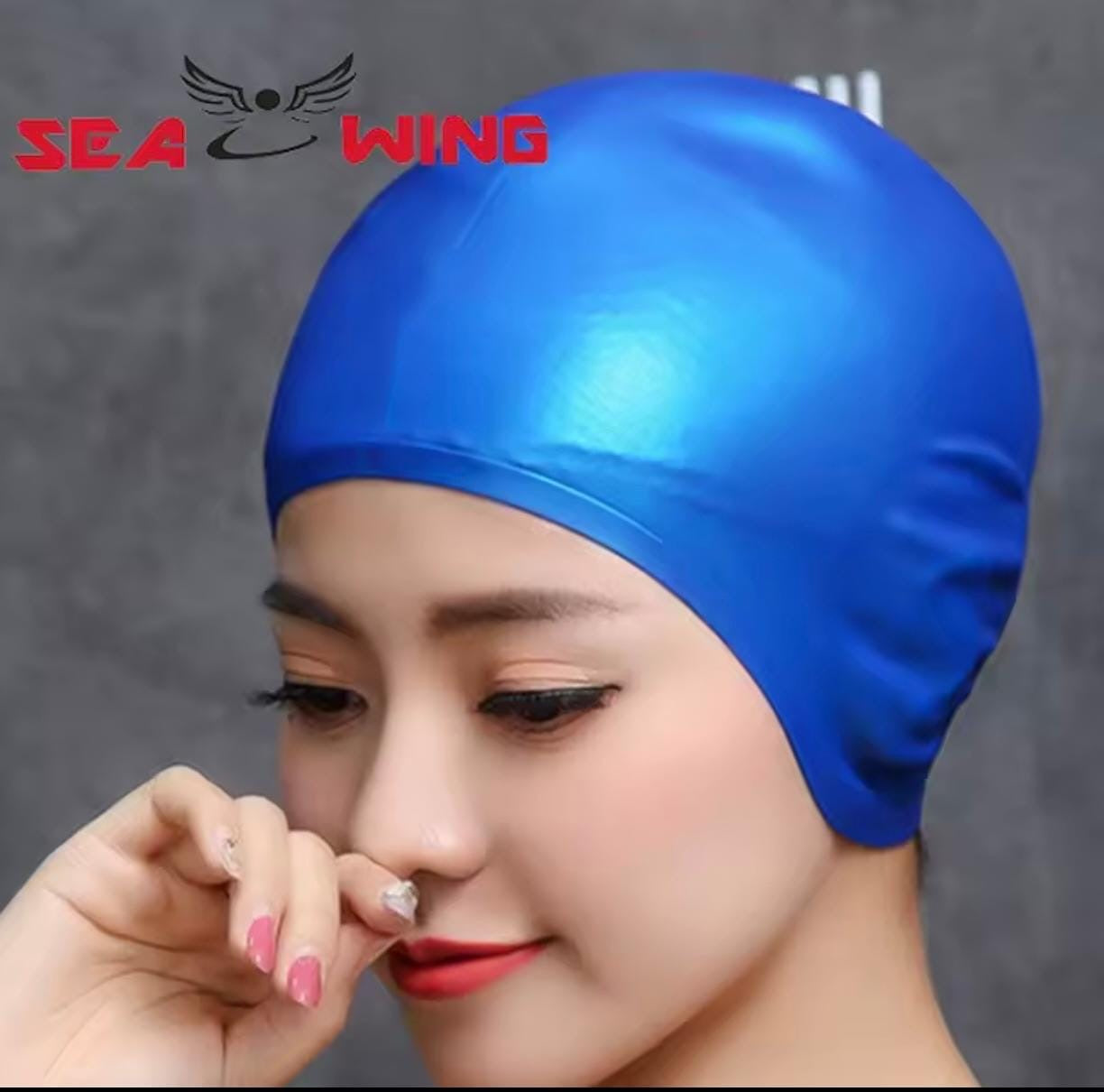 GORRO DE NATACIÓN ELÁSTICO CON OREJERAS*🏊♀️🏊♂️