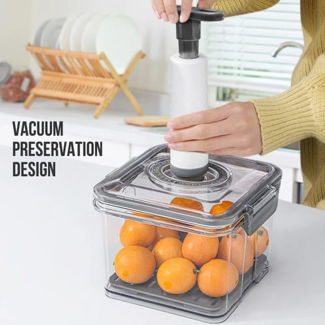 Contenedor de vacío cuadrado rectangular Walfos