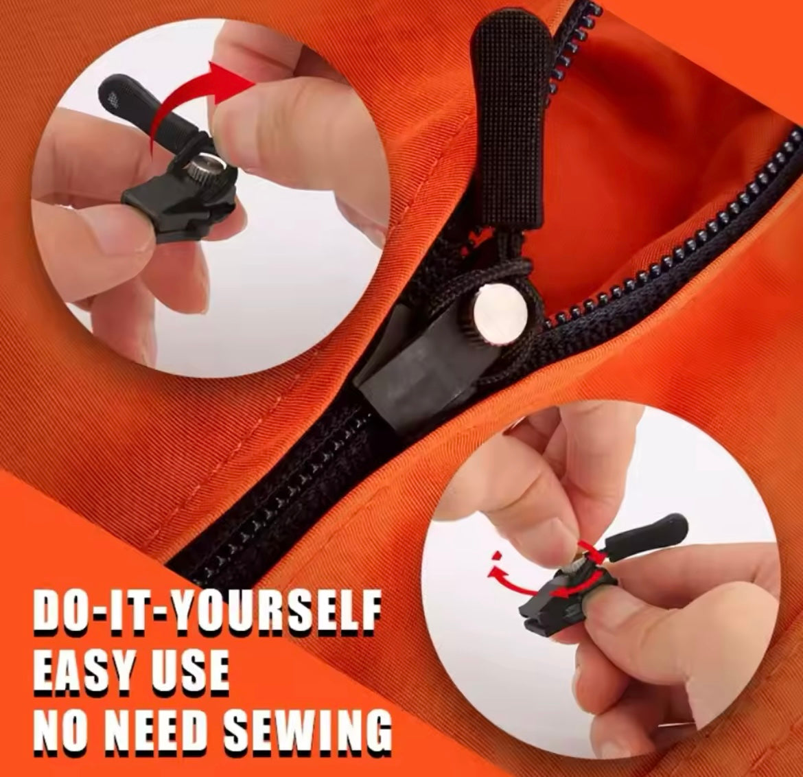 Kit de reparación para cremalleras