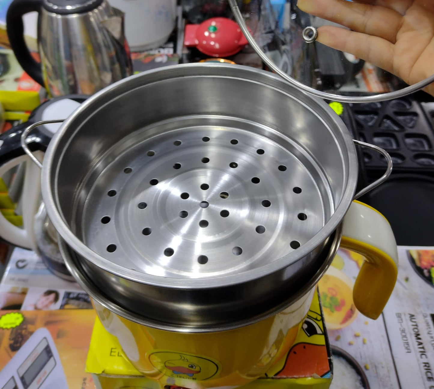 Mini olla vaporera kawaii