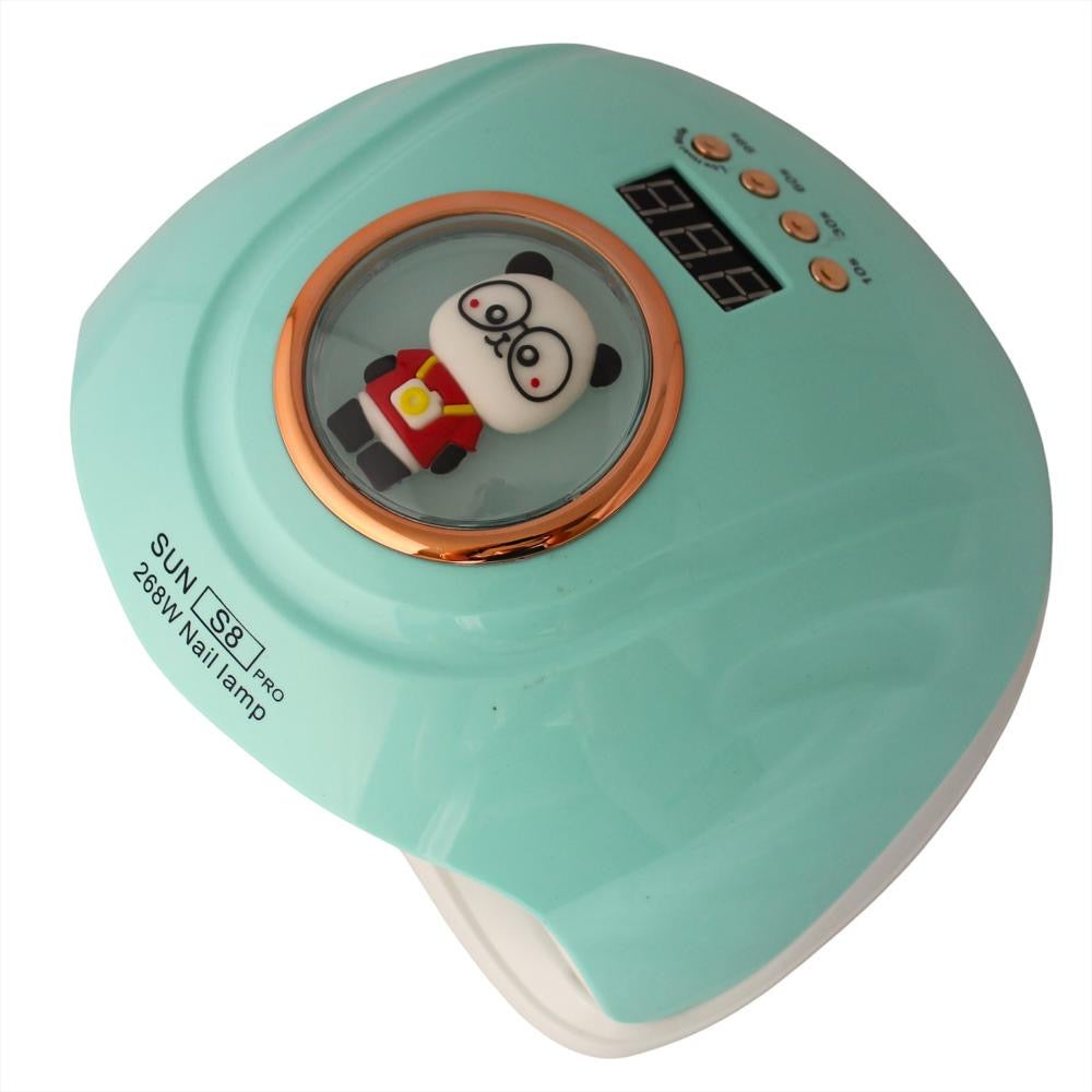 LAMPARA 2 EN 1 PROFESIONAL UÑAS SECADORA UV SUN S8 PRO LEDS 268W