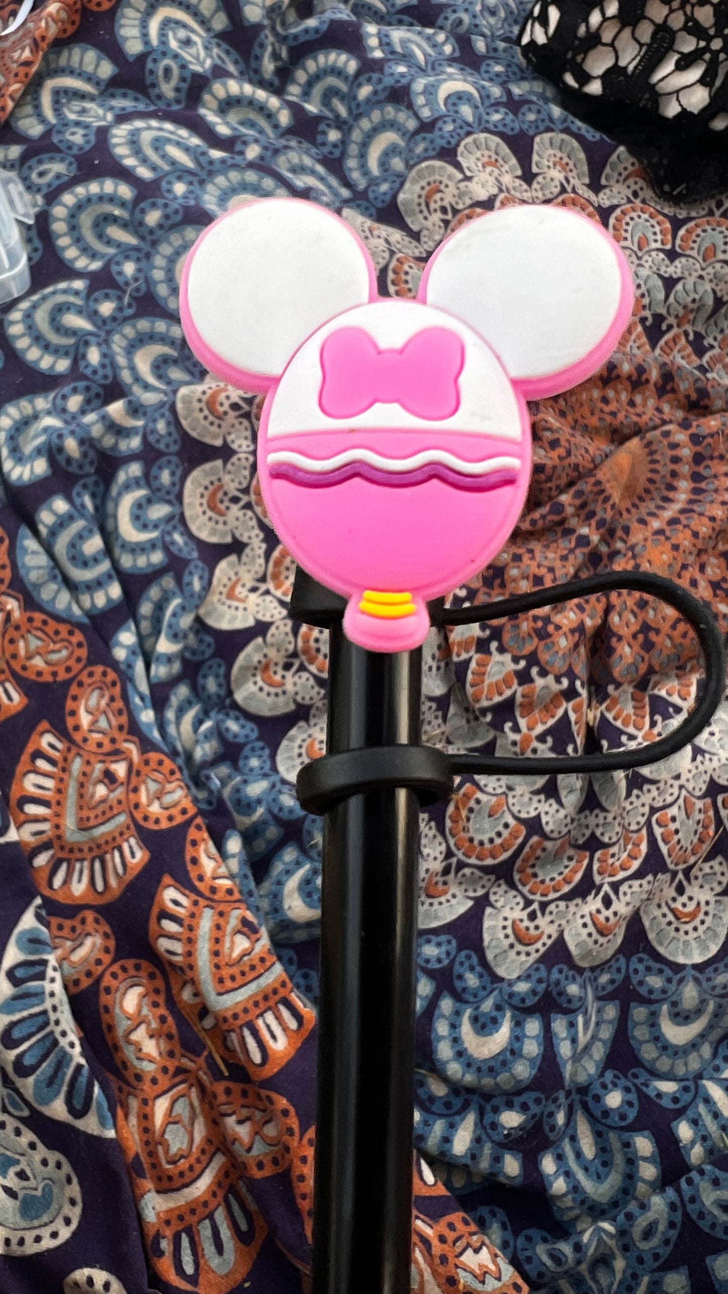 Protector de cañita minie rosa