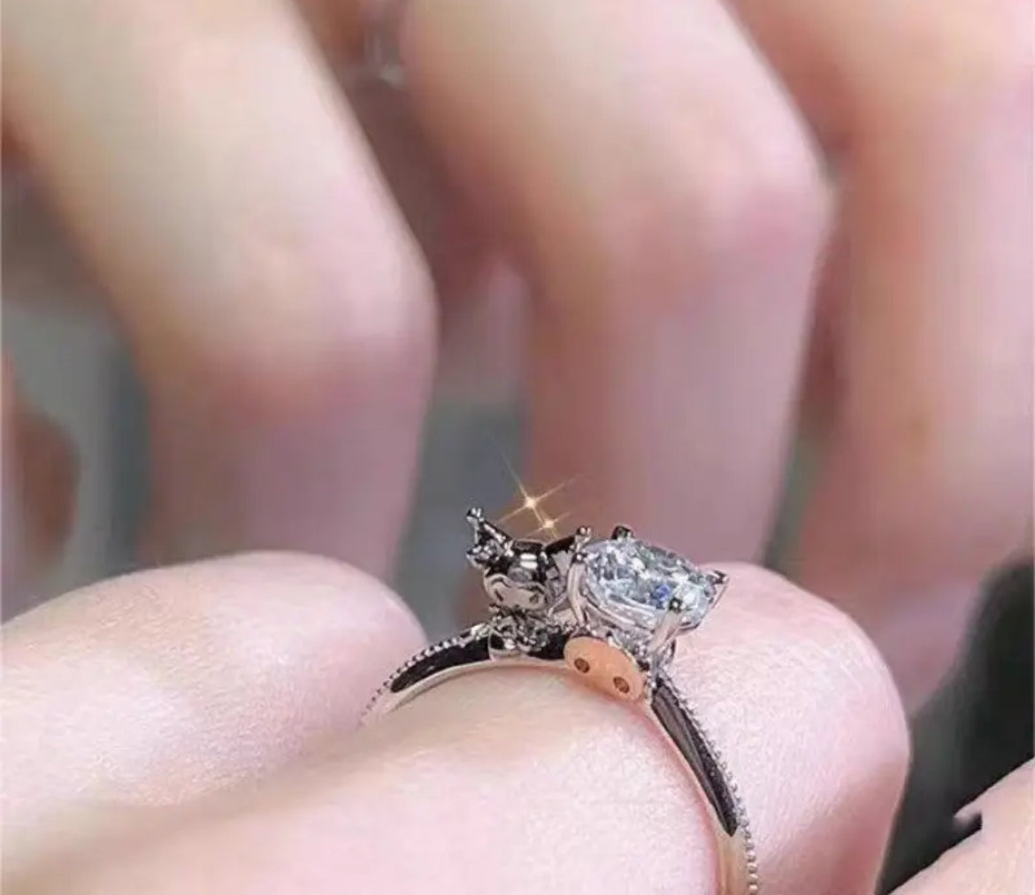 Anillo kuromi 3D