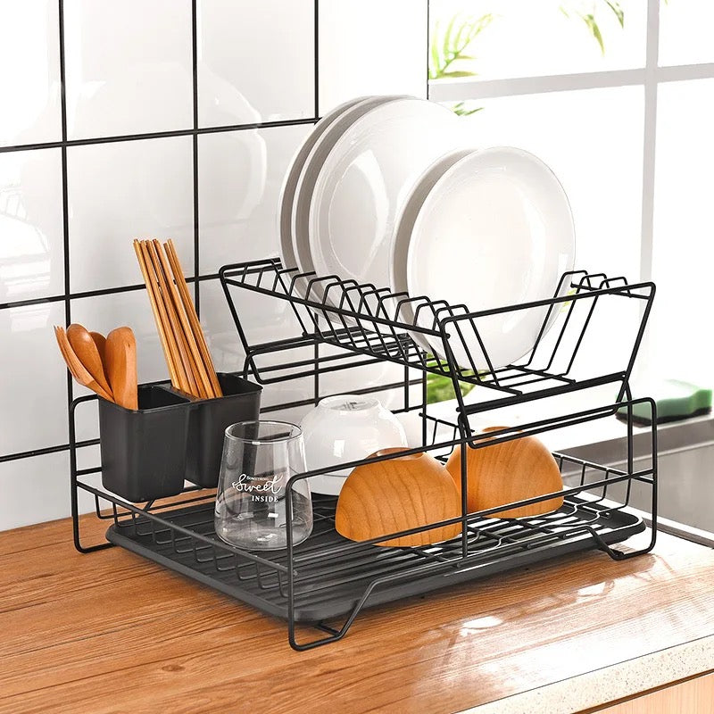 Escurridor de platos de 2 niveles KIMMY
