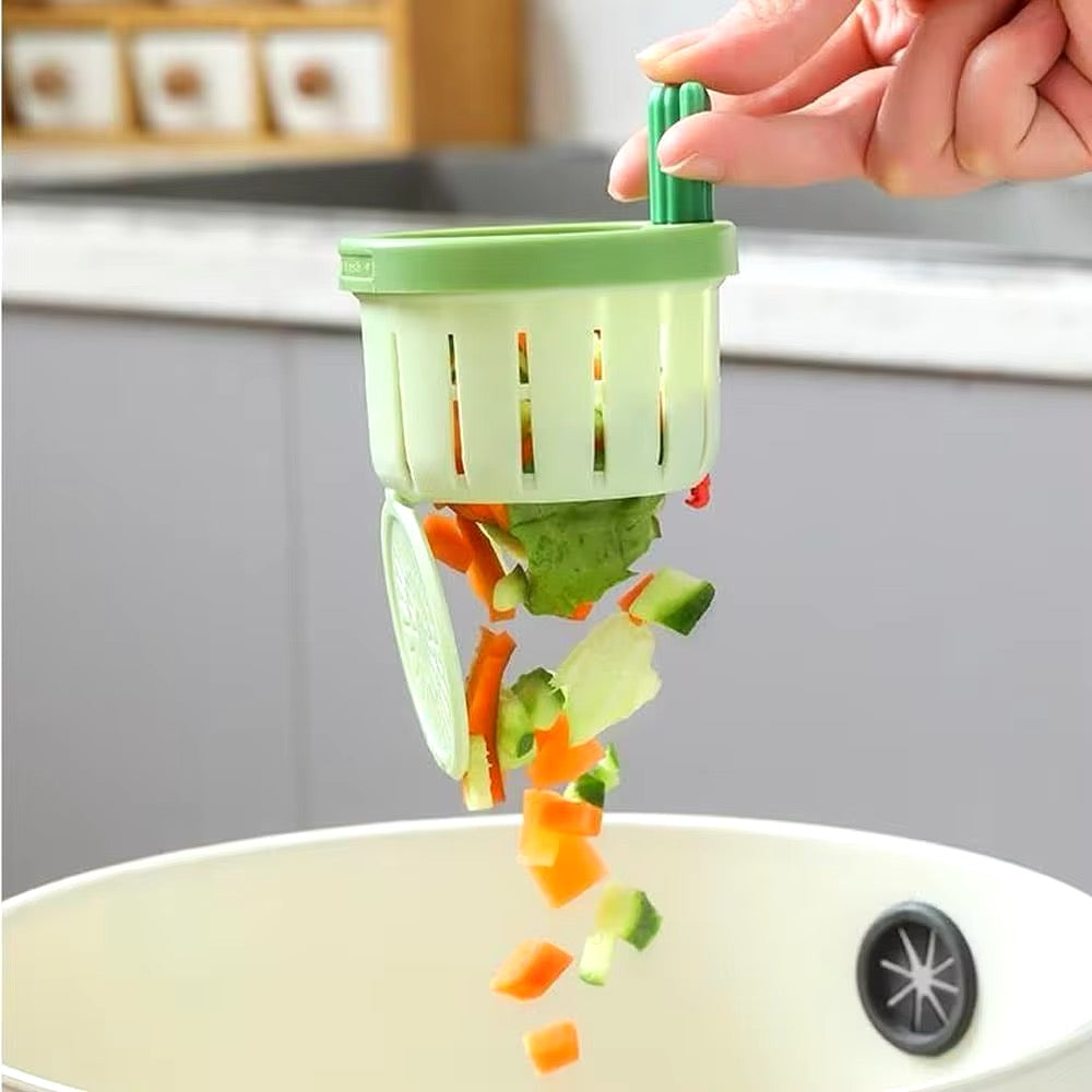 Colador de drenaje con mango de Cactus 🌵