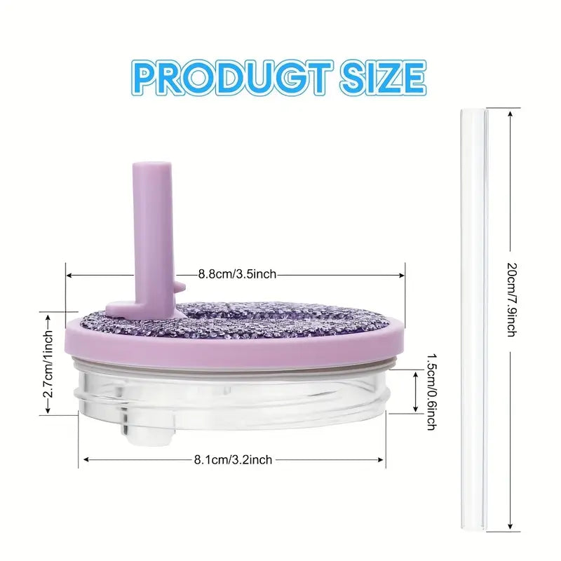 Tapa Antiderrame Brillante - ROSA - 40 ONZ