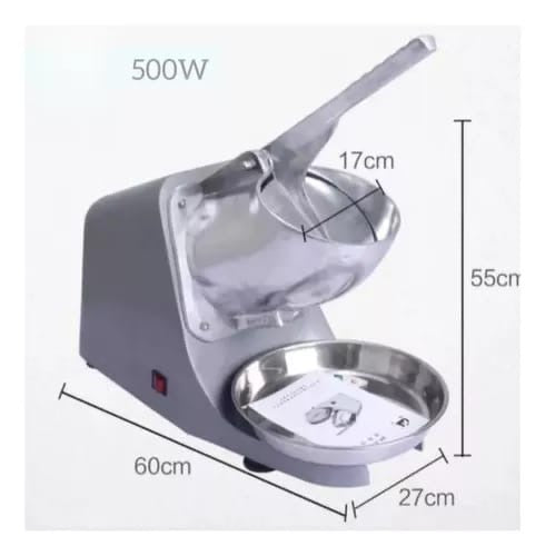MAQUINA DE RASPADILLERAS ELCTRONICA TRITURADOR DE HIELO
