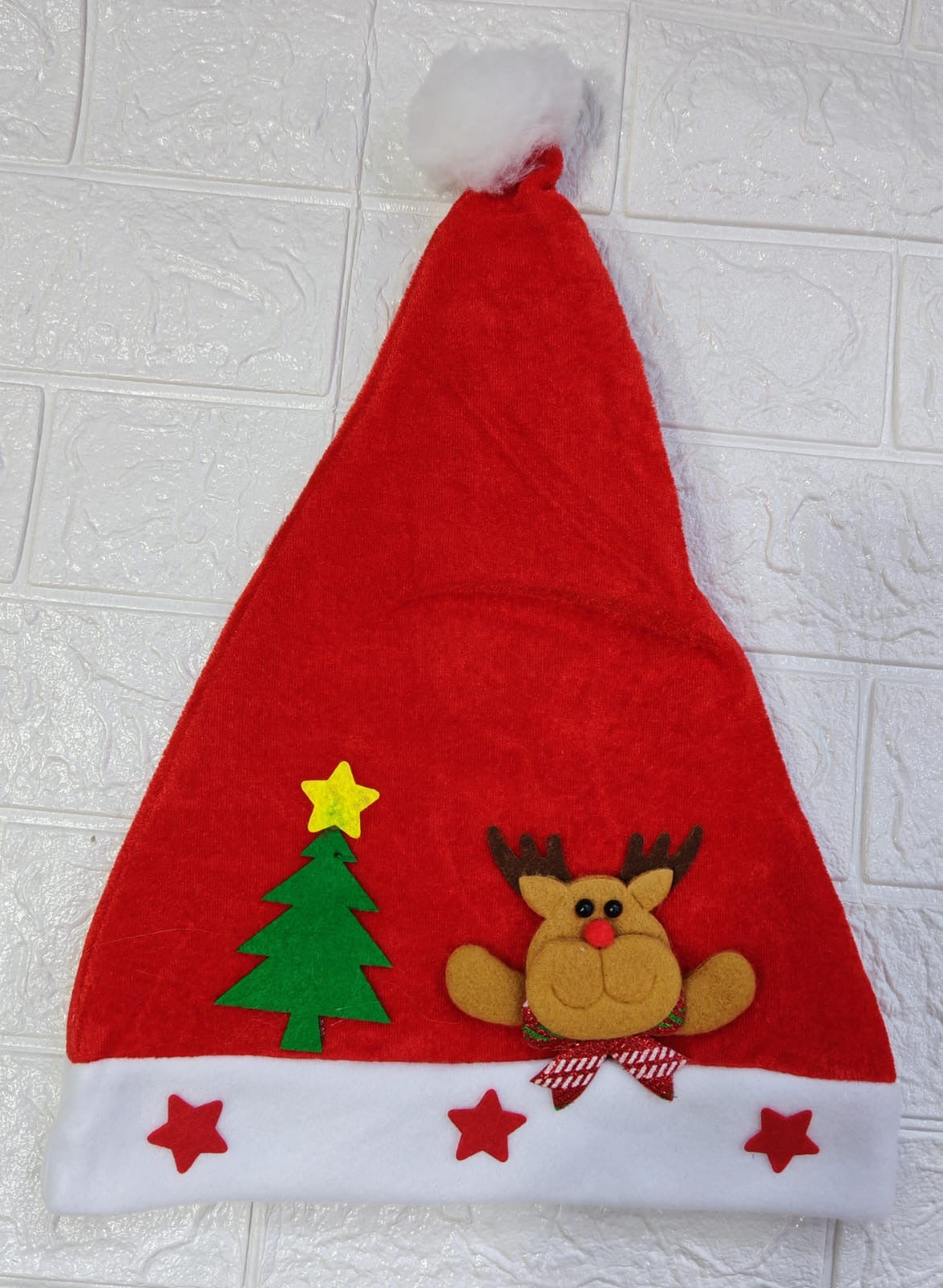 GORRO DE NAVIDAD 001 ( 12 pc )