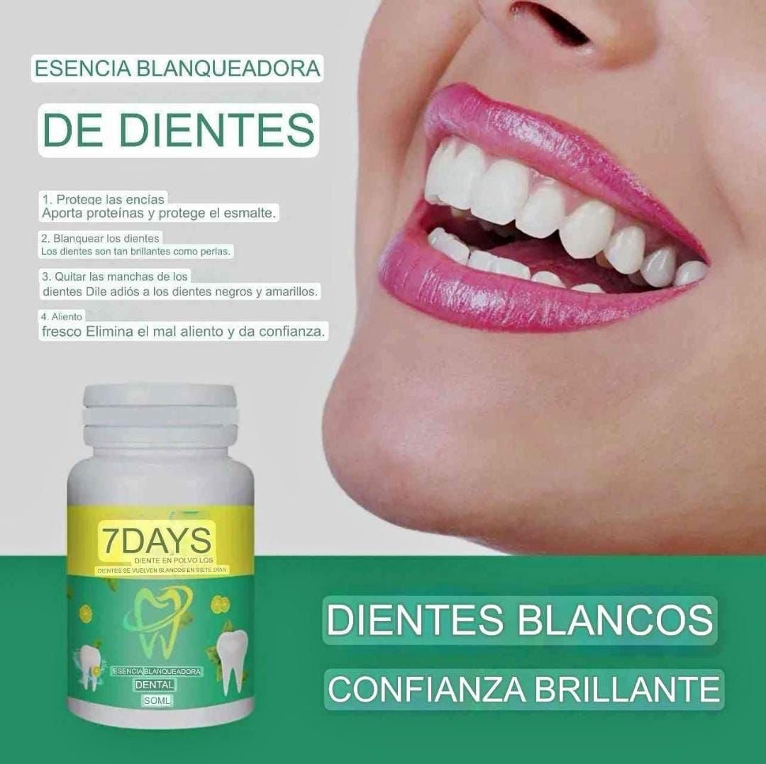 POLVO BLANQUEADOR DE DIENTES 🦷