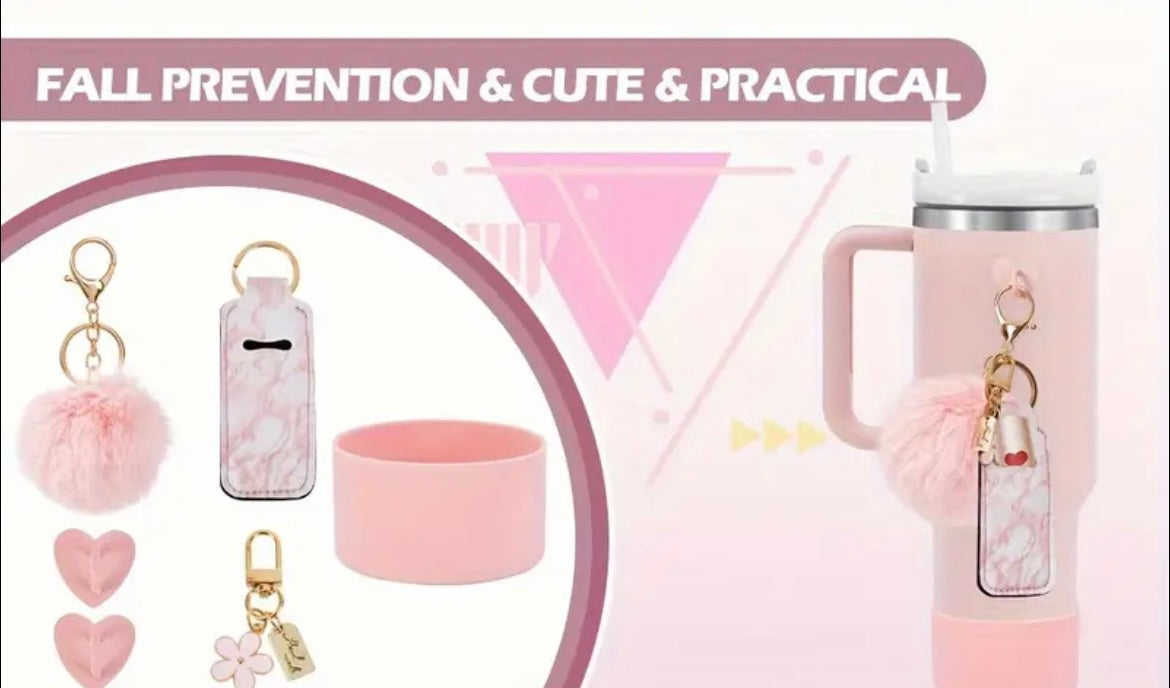 Kit de accesorios Stanley 6 pc Rosa