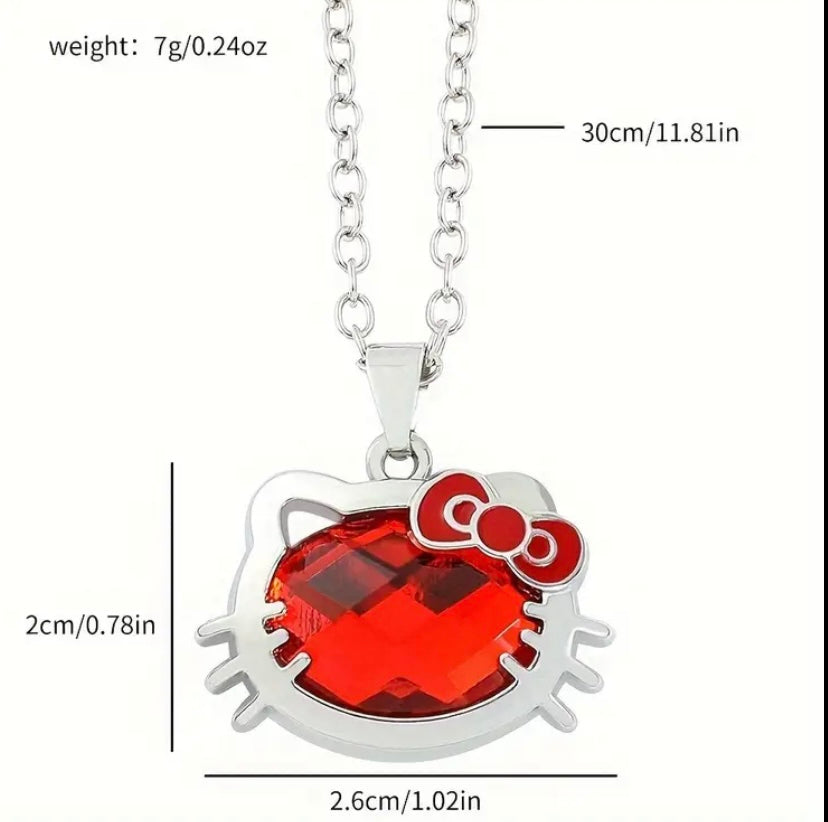 Collar de hello kitty