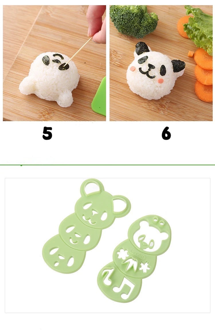 Moldes animalitos para 🍙 🍙(arroz)