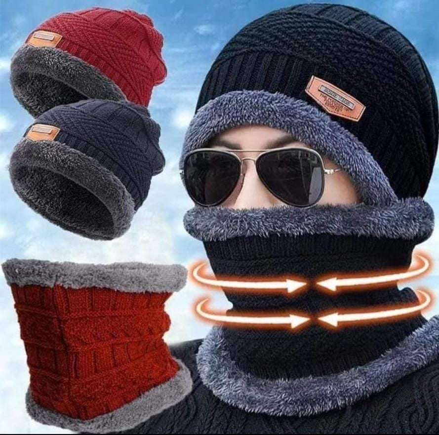 Gorro con cuellera 🥶