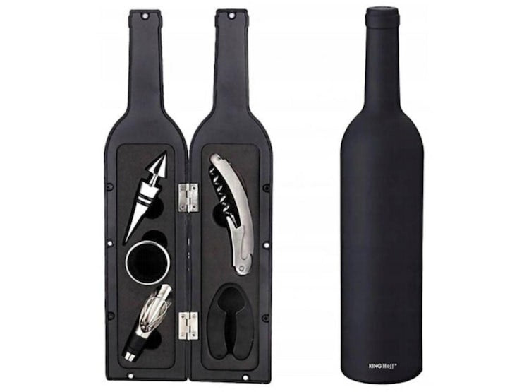 SET SACA CORCHO DE BOTELLA DE VINO