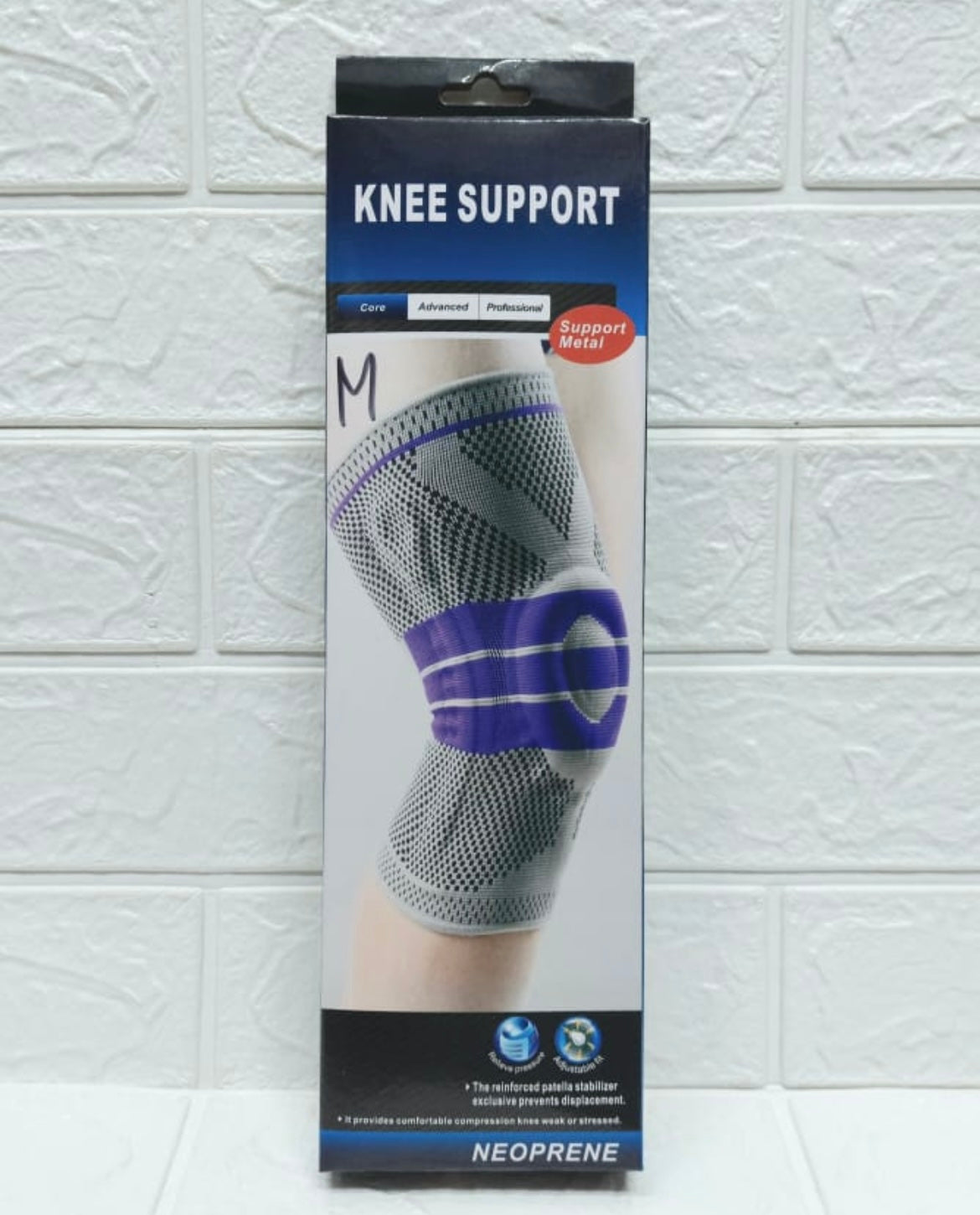 Rodillera tubular flexible con gel ( MOD 3)
