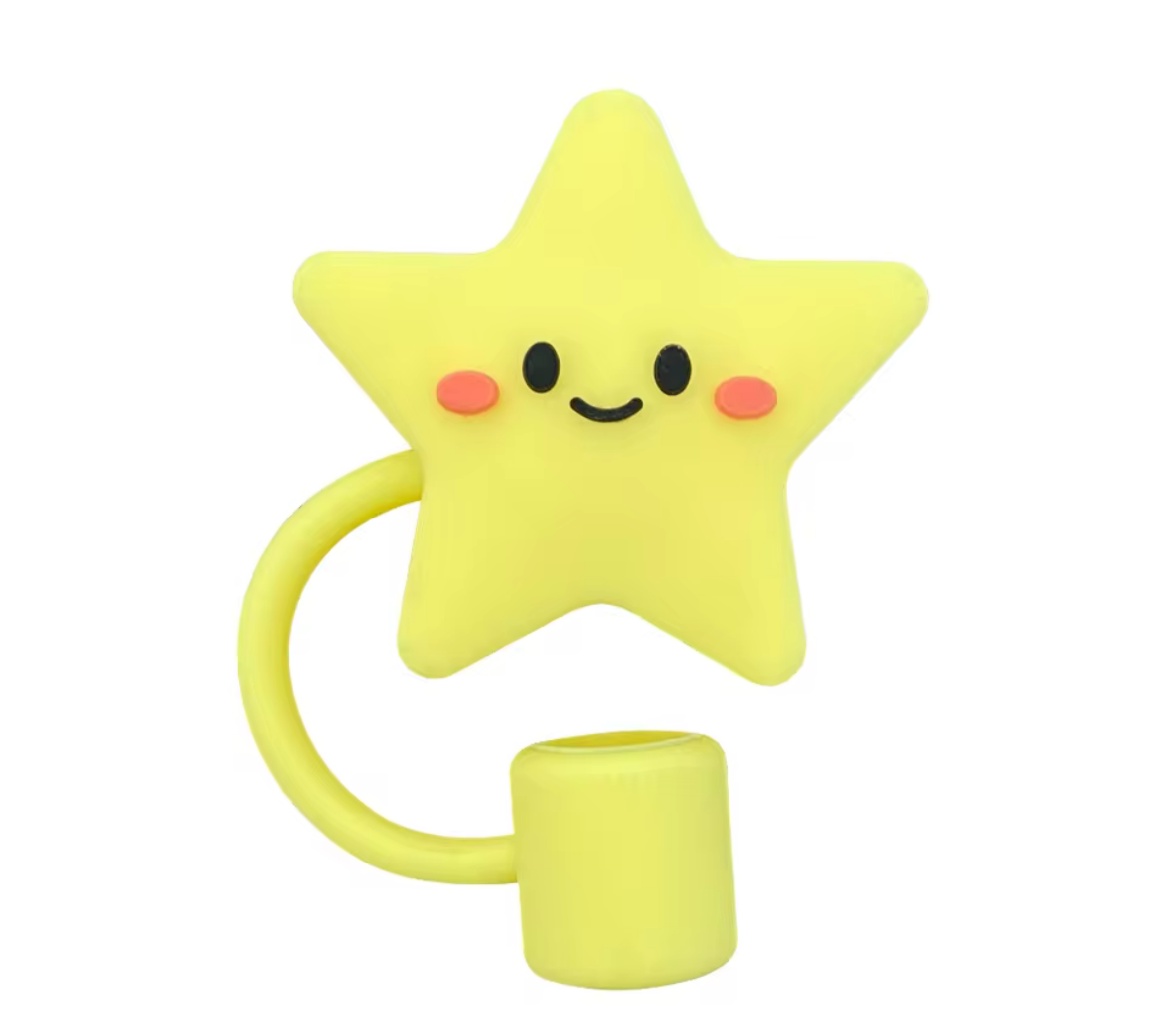 Protector de cañita estrella 🌟 amarilla