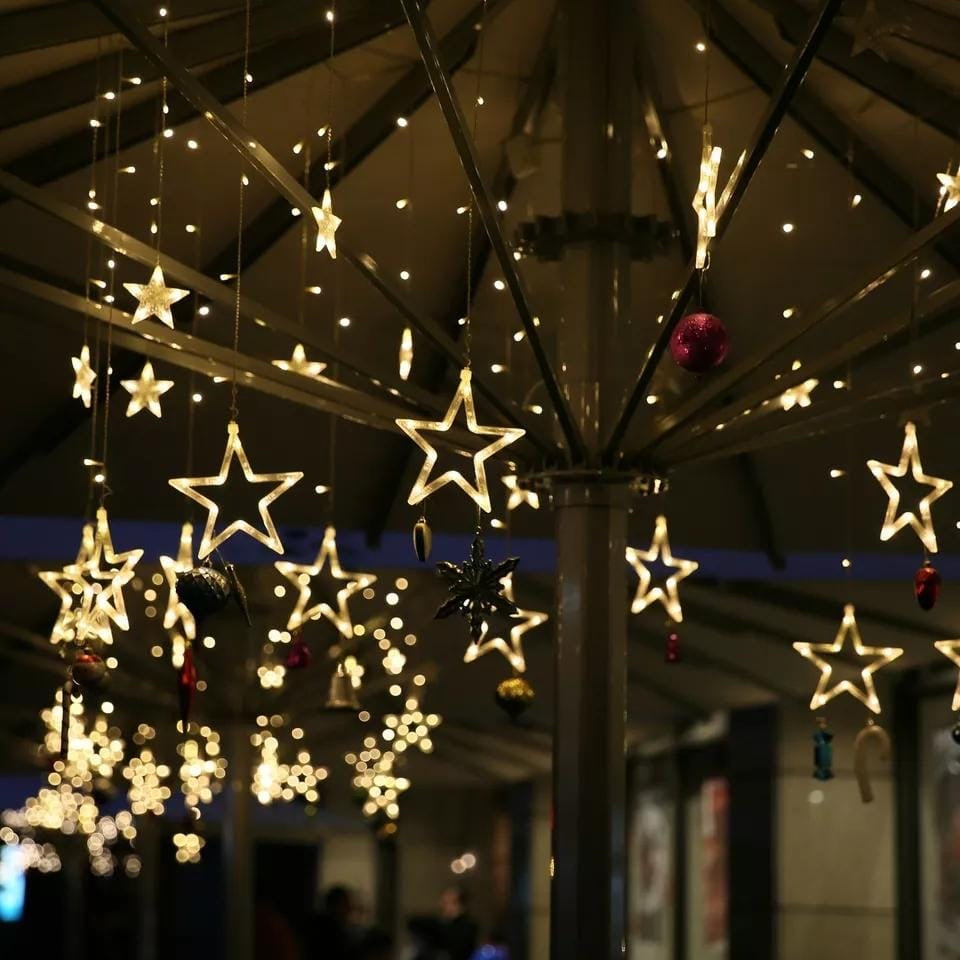 Cortina o tira de luces estrella 🌟
