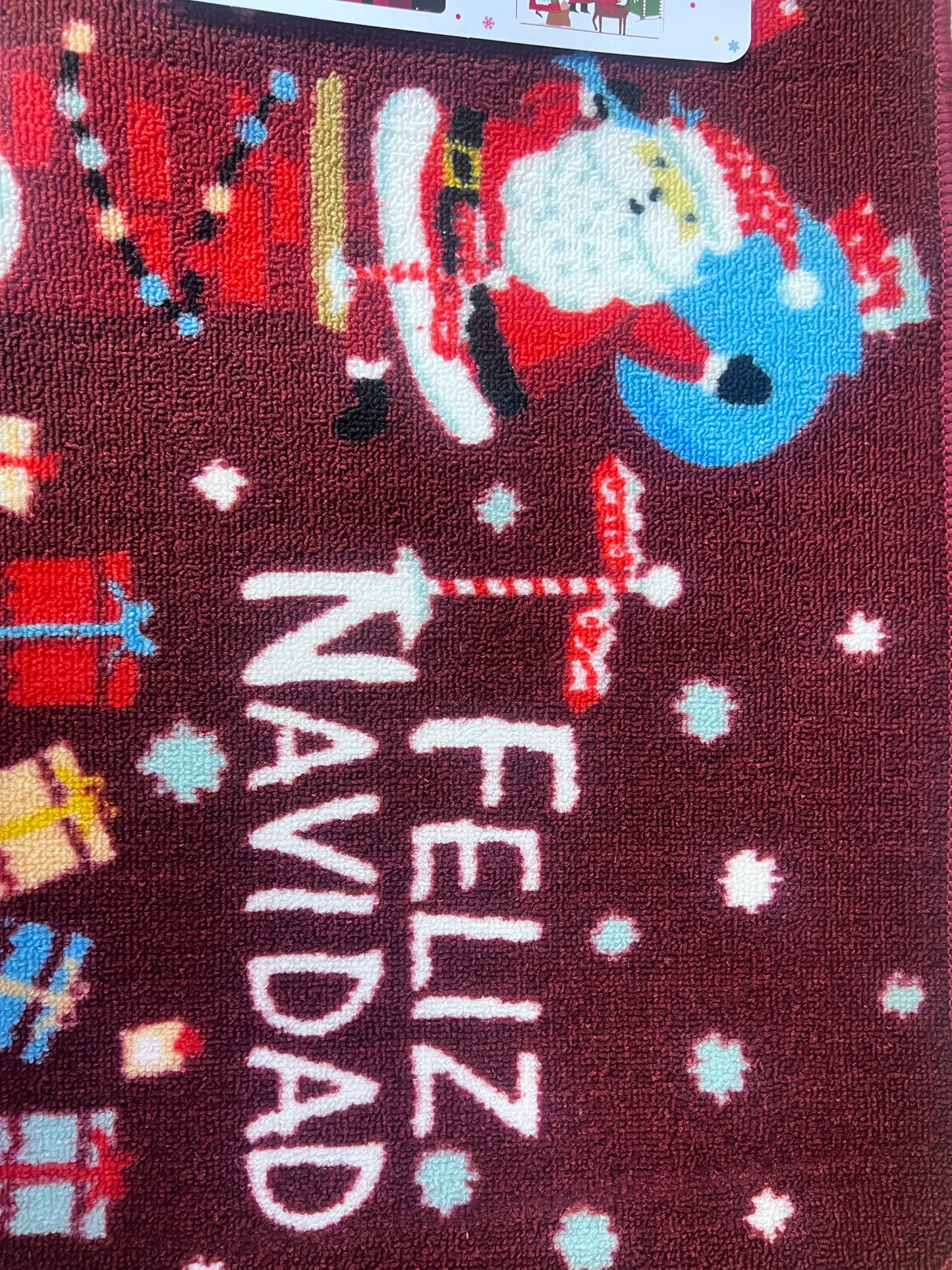 Alfombra navideña