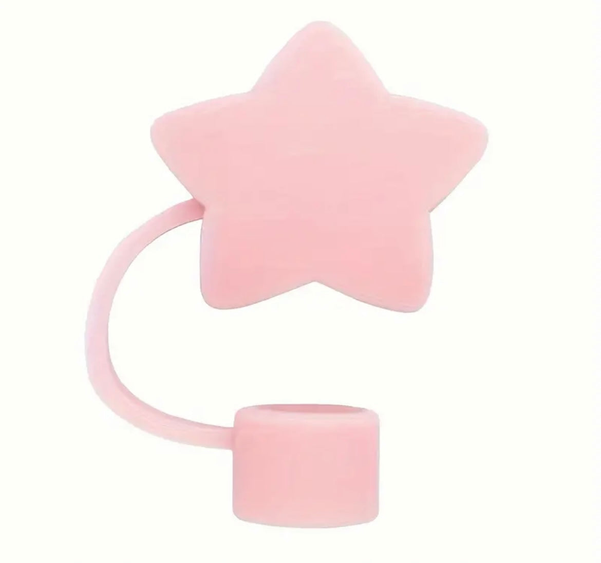 Protector de cañita estrella rosada Navidad