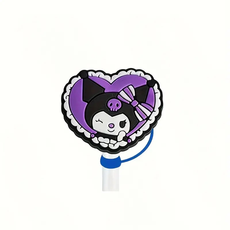 protector de cañita / Kuromi lazito purpura