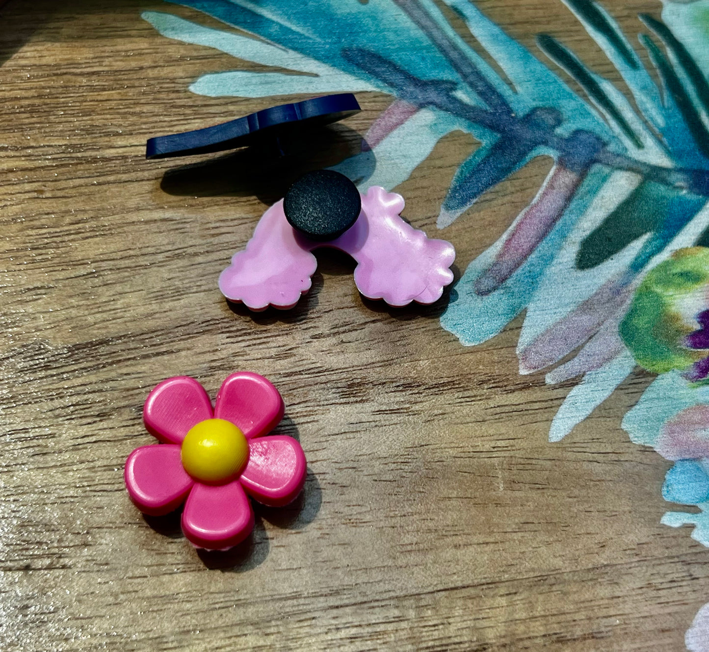 Pin o Dije Flor Rosa