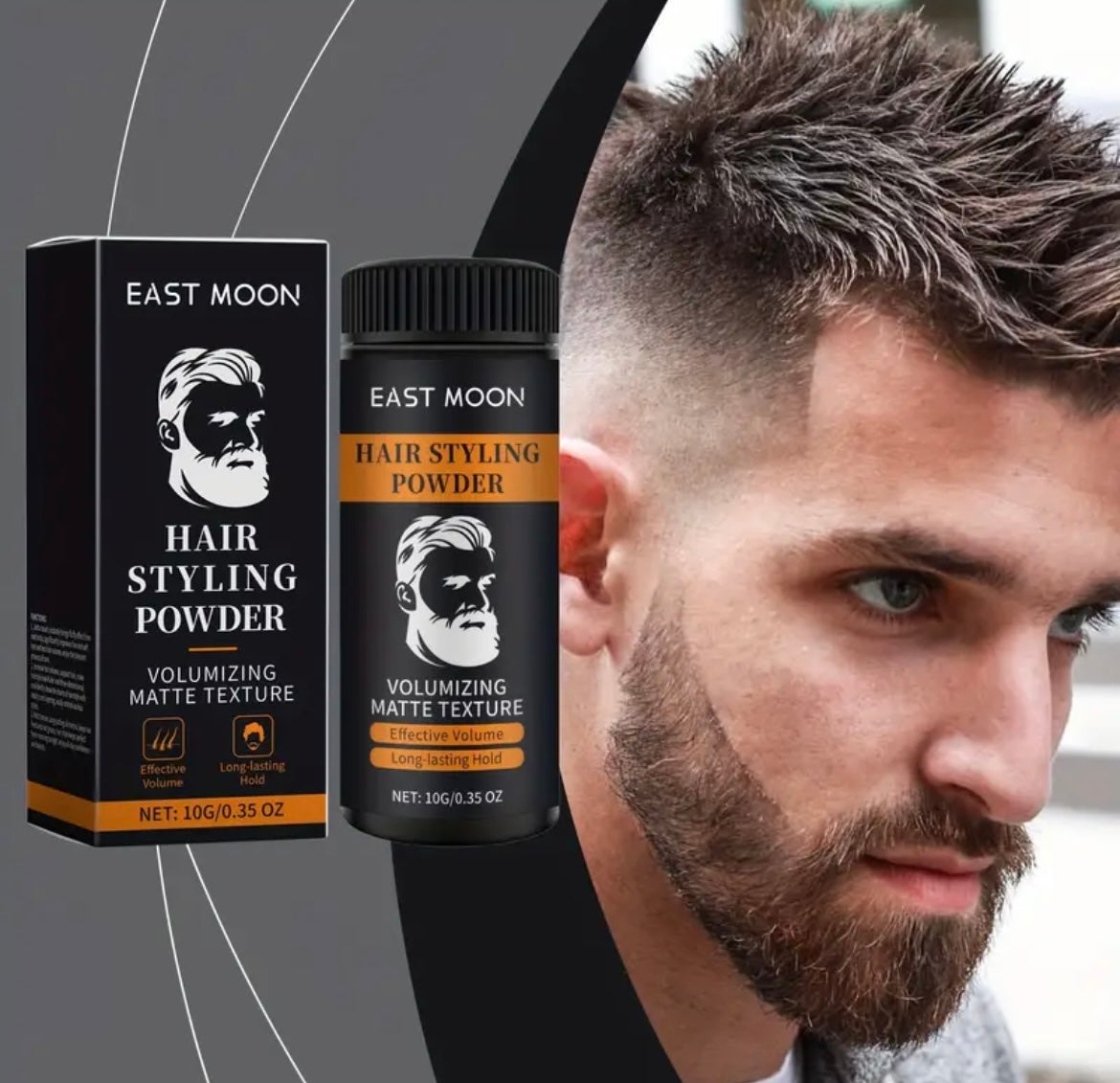 Polvo texturizador para hombres