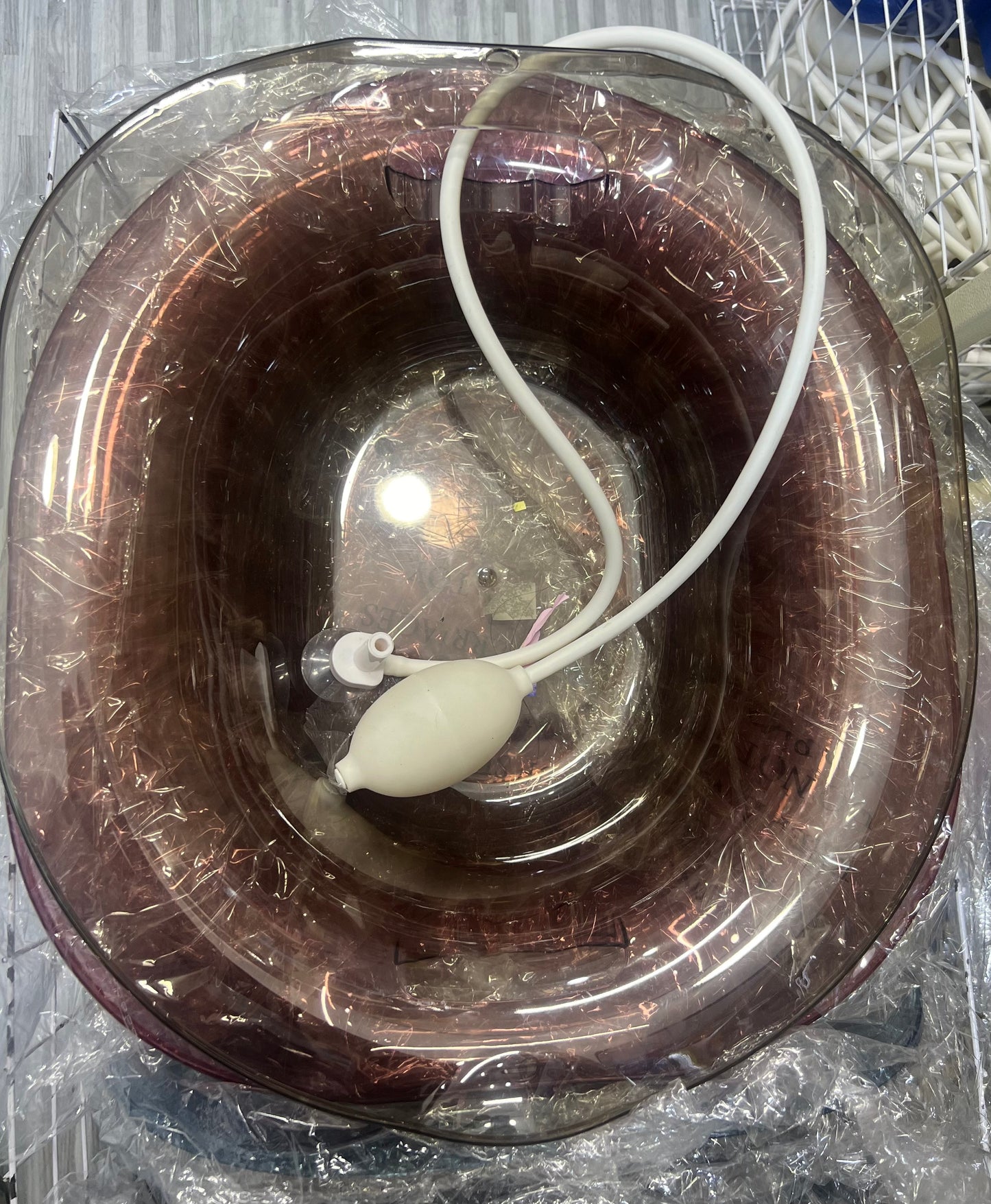 Bidet portátil acrílico