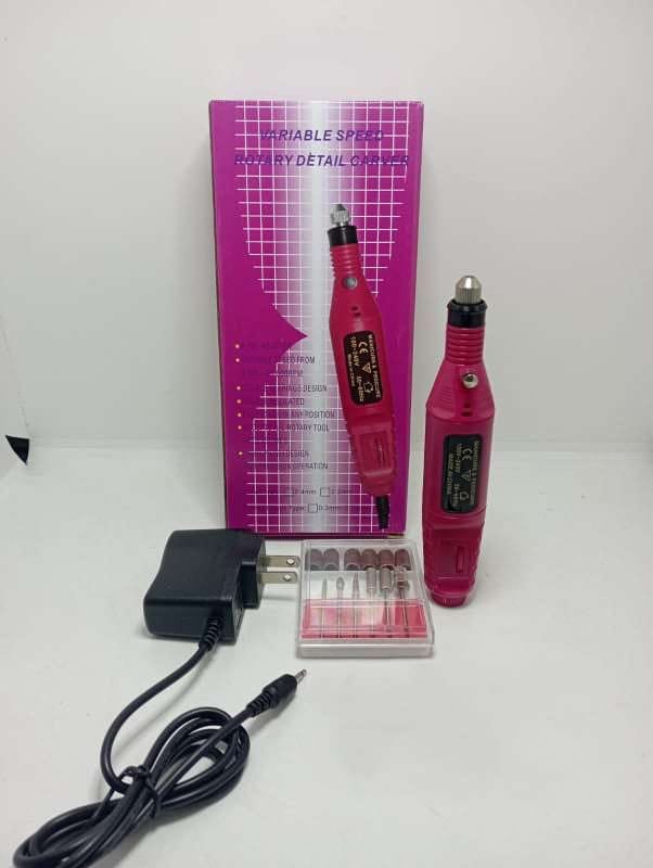 Pulidor Limador Electrico de Uñas Accesorios Lima Diamante Bandas Lijado Dremel Manicure Pedicure