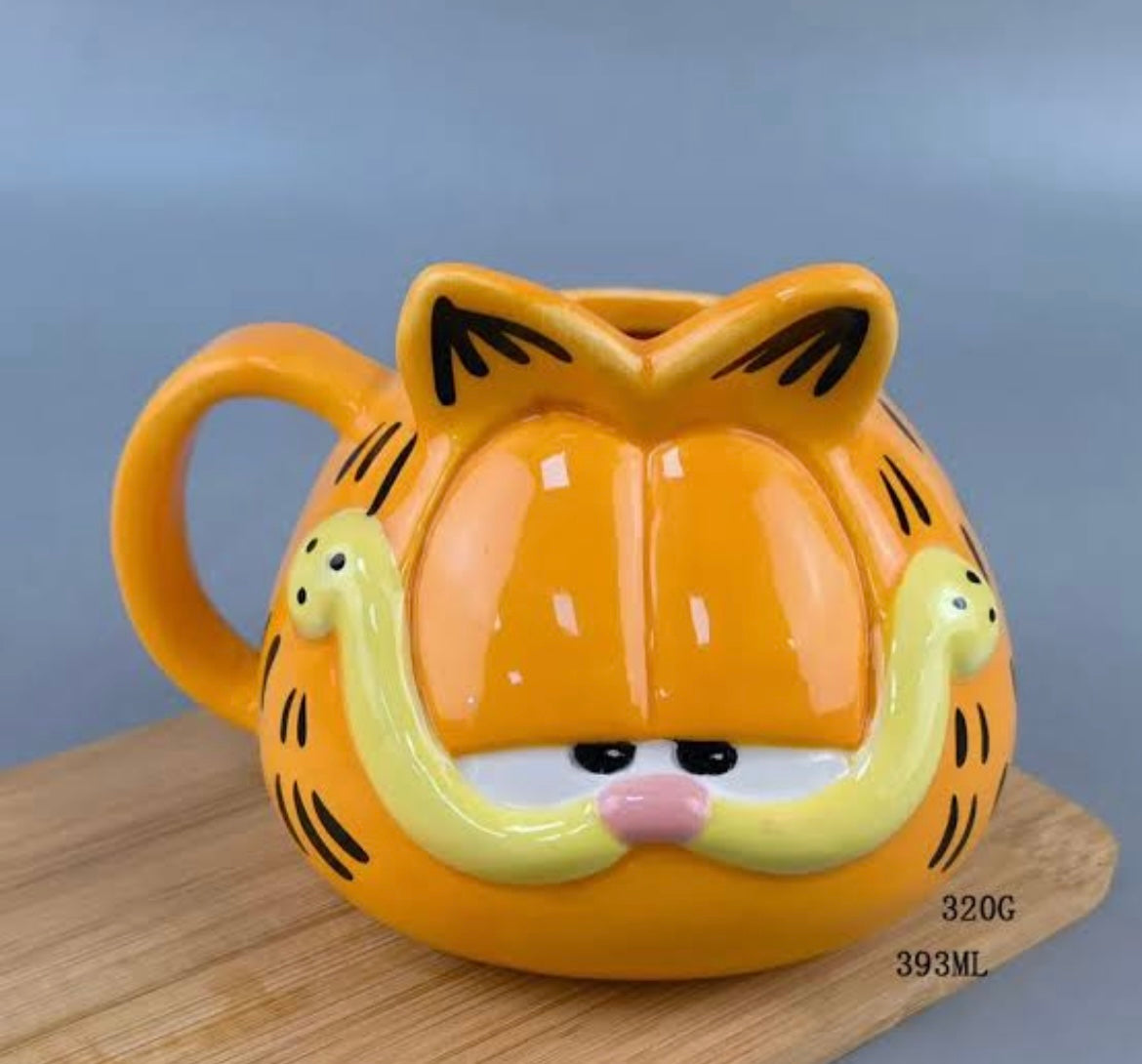 Taza garfiel en 3D
