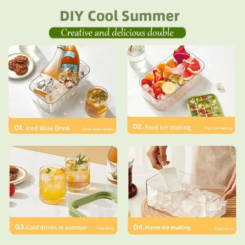 Contenedor de hielo 🧊 acrílico