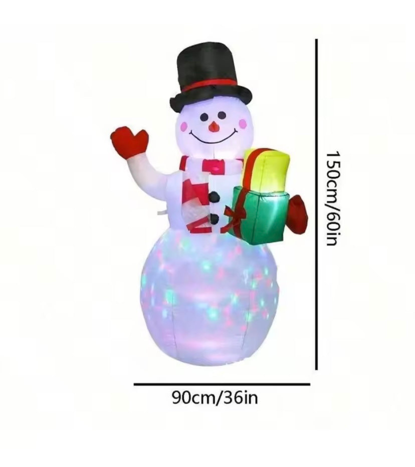 Inflable Navideño 1.55mts