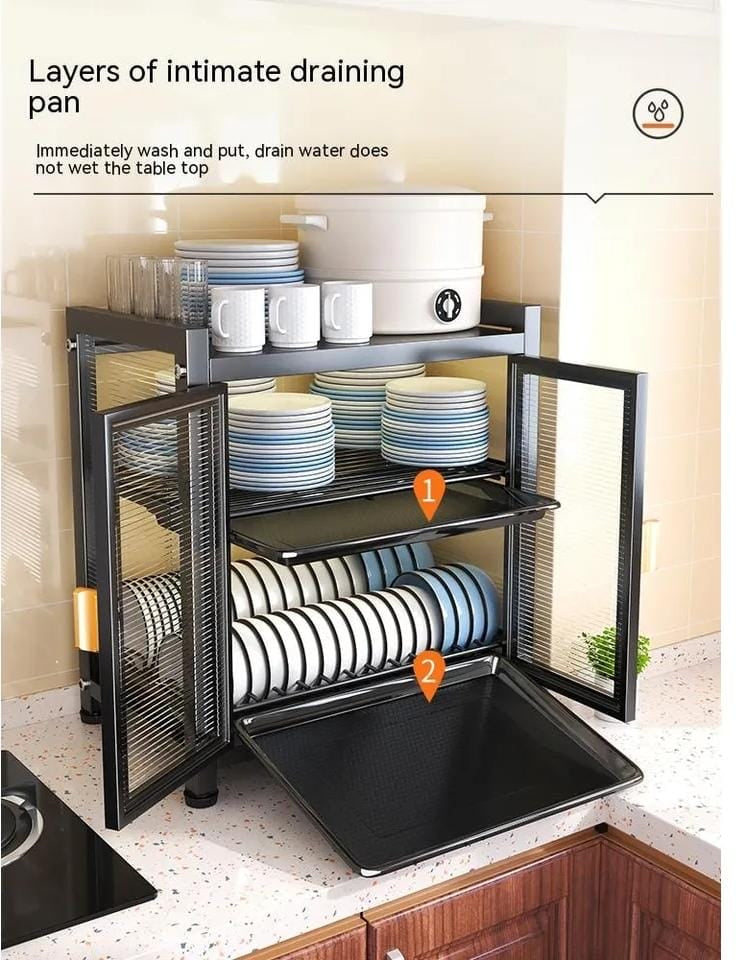 ESCURRIDOR O ORGANIZADOR DE PLATOS MOISES (2 niveles)