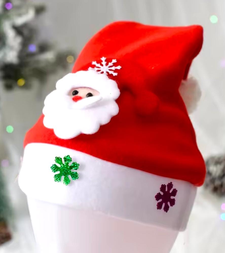 GORRO DE NAVIDAD 001 ( 12 pc )