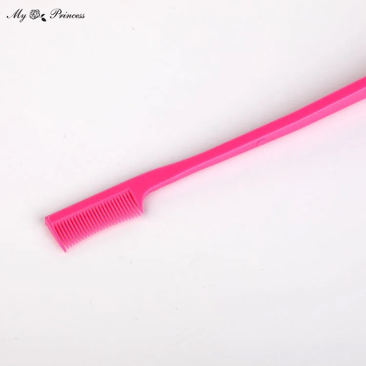 Mini cepillo de cabello bordes