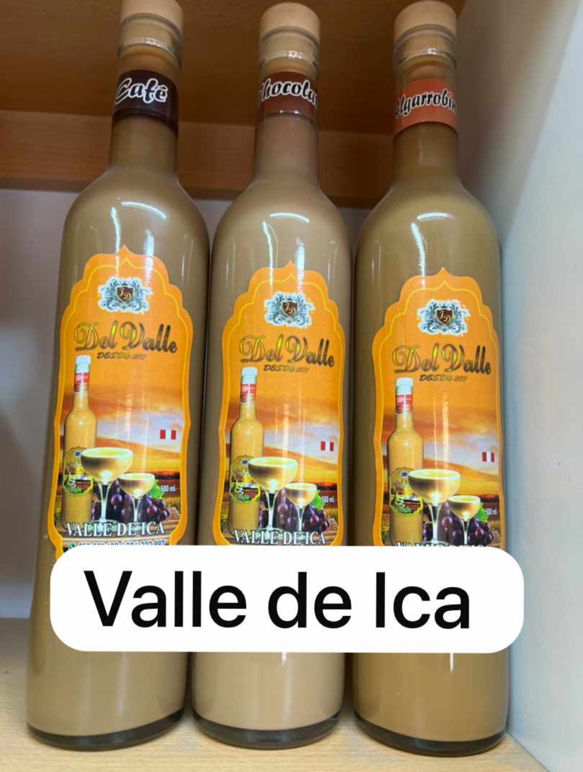Crema de Pisco Del Valle