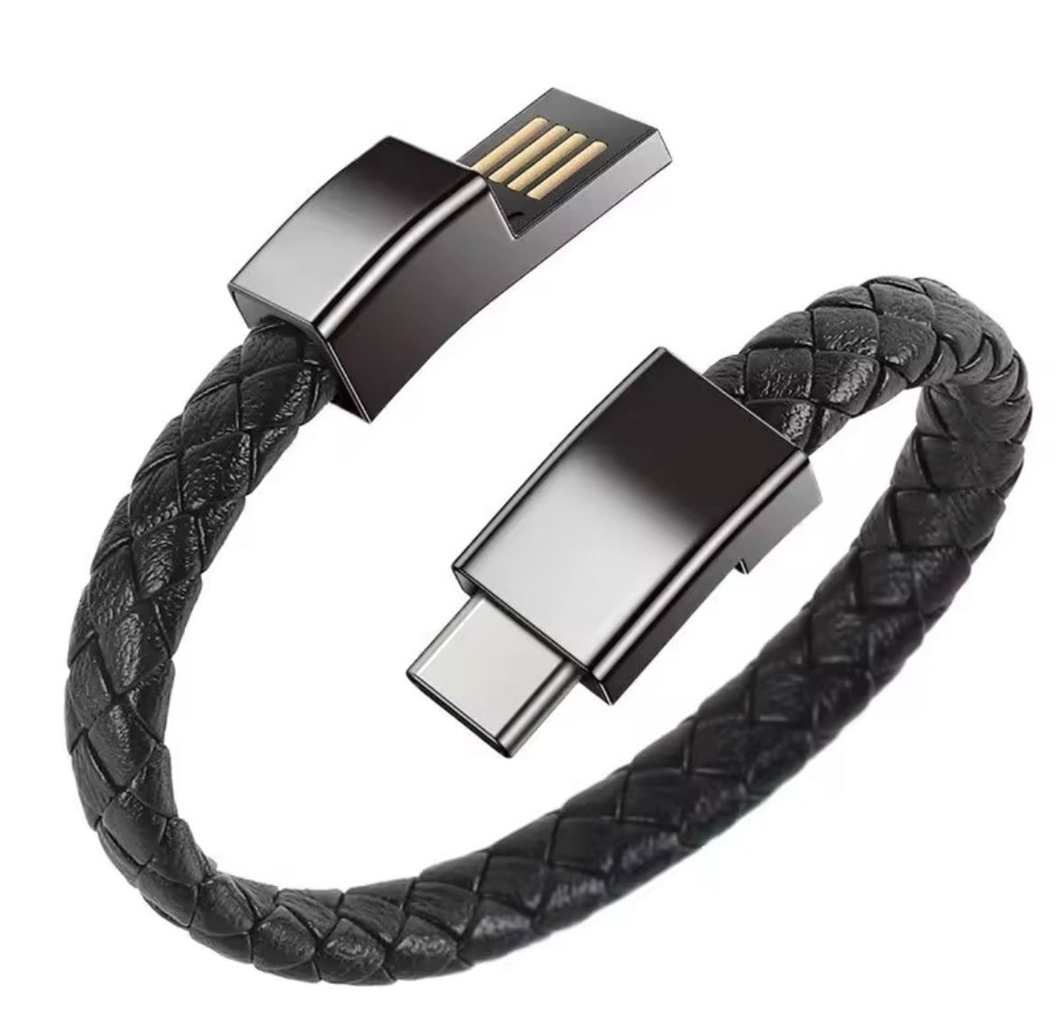Pulsera de cuerina carga rápida TIPO C